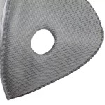 Replacement filter for face protection mask model PM01, gray color